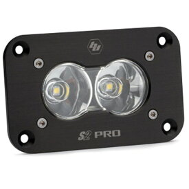 【USA在庫あり】 Baja Designs S2 Sport Flush Mount Work/Scene Pattern LED Work ライト - クリア baj541006 JP店