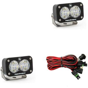�yUSA�݌ɂ���z Baja Designs S2 Sport Wide Cornering Pattern 2�� LED Work ���C�g - �N���A baj547805 JP�X