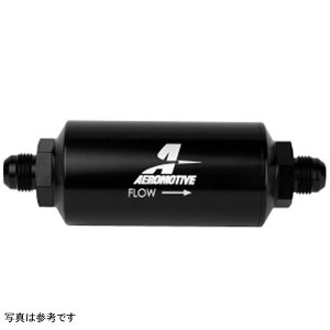yUSA݌ɂz Aeromotive In-Line tB^[ - AN-08 size Male - 10 Micron Microglass Element - Bright-Dip Black aer12375 JPX