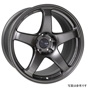 �yUSA�݌ɂ���z Enkei PF05 18x9.5 5x114.3 38mm �I�t�Z�b�g 75mm Bore Dark �V���o�[ �z�C�[�� enk527-895-6538DS JP�X