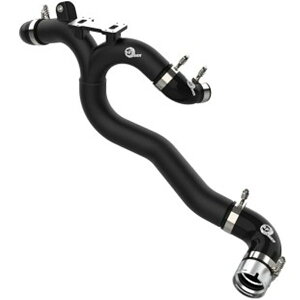 �yUSA�݌ɂ���z aFe Kia Stinger 18-22 V6-3.3L (tt) BladeRunner Hot Charge Pipe�u���b�N afe46-20508-B JP�X