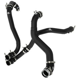 �yUSA�݌ɂ���z aFe BladeRunner 21�N-22�N �t�H�[�h F-150 Ecoboost V6-3.5L(tt) Aluminum Hot and Cold Charge Pipe Kit Black afe46-20514-B JP�X