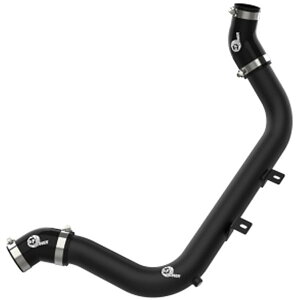 �yUSA�݌ɂ���z aFe BladeRunner 2-1/4 IN Aluminum Hot Charge Pipe �u���b�N 17-20 �q�����_�C Elantra GT L4-1.6L (t) afe46-20638-B JP�X