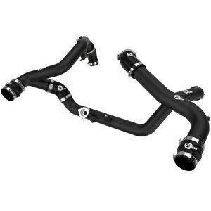 �yUSA�݌ɂ���z aFe 20-23 �t�H�[�h Explorer ST V6 3.0L (tt) BladeRunner Aluminum Hot and Cold Charge Pipe Kit �u���b�N afe46-20654-B JP�X