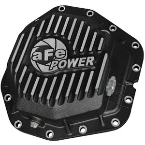 �yUSA�݌ɂ���z aFe Power ���A�f�t Cover �u���b�N w/Machined Fins 17 �t�H�[�h F-350/F-450 6.7L (td) Dana M300-14 (Dually) afe46-70382 JP�X