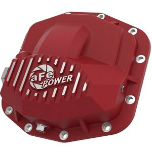 �yUSA�݌ɂ���z aFe Power Pro�V���[�Y �t�����g �f�t�@�����V���� Cover Red w/Machined Fins 18-19 Jeep JL (Dana M210) afe46-71030R JP�X