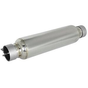 �yUSA�݌ɂ���z aFe MACH Force-Xp 304 �X�e�����X�X�`�[�� Resonator 2.5in Inlet/Outlet x 4in Dia x 15in Body x 19in L afe49M10002 JP�X
