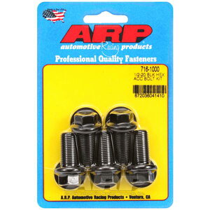 �yUSA�݌ɂ���z ARP 1/2-20 x 1�C���` UHL 9/16 Hex �u���b�N�I�L�T�C�h �{���g 5���� arp716-1000 JP�X