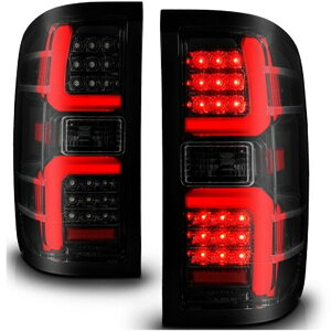 �yUSA�݌ɂ���z ANZO 15�N-19�N �V�{���[ Silverado 2500 HD/3500 HD LED Taillight w/ Sequential �u���b�N Housing/Smoke Lens anz311451 JP�X