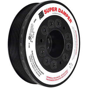 �yUSA�݌ɂ���z ATI Damper - 5.67in - Alum - 7 Grv - �z���_ K20 - Street - 02+ 2.0L - Civic Type-R / Acura RSX - 1Pc appATI918477 JP�X