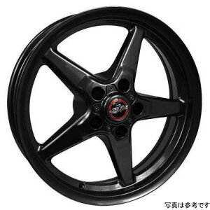�yUSA�݌ɂ���z Race Star 92 Drag Star Focus/Sport Compact 18x8.50 5x108BC 6.64BS 49.5mm �I�t�Z�b�g Gloss �u���b�N �z�C�[�� rst92-885353B JP�X