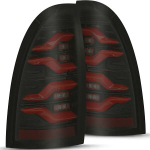 �yUSA�݌ɂ���z AlphaRex LUXX�V���[�Y LED �e�[�����C�g �u���b�N/���b�h 05�N-15�N �g���^ Tacoma arx680070 JP�X