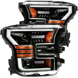 yUSA݌ɂz AlphaRex PROV[Y vWFN^[ wbhCg Plank Style OXubN 15N-17N tH[h F-150 arx880158 JPX