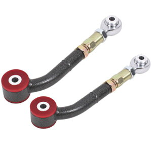 �yUSA�݌ɂ���z BMR 08-17 Challenger �A�b�p�[ Trailing Arms w/ On-Car Adj. Poly/Rod Ends �u���b�N Hammertone bmrUTA112H JP�X