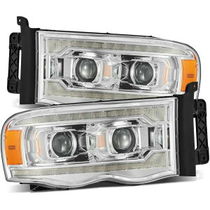 yUSA݌ɂz AlphaRex LUXXV[Y LED vWFN^[ wbhCg Plank Style N[ 02N-05N Dodge Ram 1500 arx880568 JPX