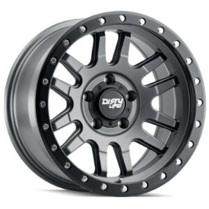�yUSA�݌ɂ���z Dirty Life 9309 Canyon Pro 17x9/5x127 BP/-38mm �I�t�Z�b�g/71.5mm Hub Satin Graphite �z�C�[�� - Beadlock dlw9309-7973MGT38 JP�X