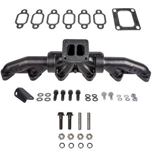 �yUSA�݌ɂ���z ATS Diesel 3pc Big Foot (T4 Flange) �p���X�t���[ �G�L�]�[�X�g�}�j�z�[���h 1994 Early 98 Dodge 5.9L 12V ats2049432164 JP�X