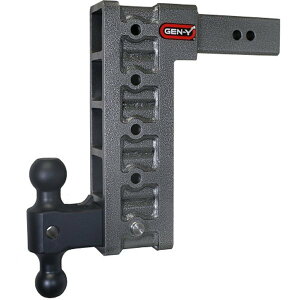 �yUSA�݌ɂ���z Gen-Y Mega Duty 2.5in Shank 12in Drop 3K TW 21K Hitch w/GH-061 Dual-Ball genGH-615 JP�X