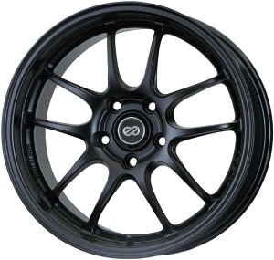 �yUSA�݌ɂ���z Enkei PF01 18x9.5 5x114.3 15mm �I�t�Z�b�g 75 Bore Dia �u���b�N �z�C�[�� enk460-895-6615BK JP�X