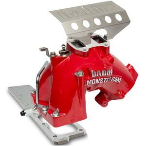 �yUSA�݌ɂ���z Banks Power 13-18 Ram 6.7L Diesel Monster-Ram �C���e�[�N�V�X�e�� Gen-2 w/Fuel Line ���b�h w/Heater System gbe42798-PC JP�X