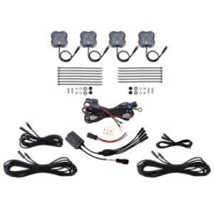 yUSA݌ɂz Diode Dynamics RGBW Rock Cg Installer Lbg w/Controller (4-pack) dioDD7740C JPX