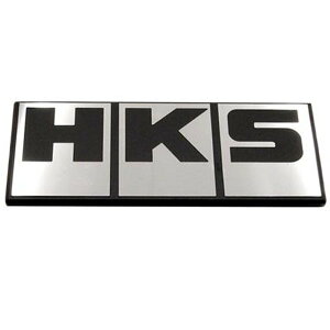�yUSA�݌ɂ���z HKS �V���o�[ Block Logo Emblem hks51003-AK027 JP�X