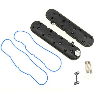 yUSA݌ɂz Granatelli 96N-22N GM LS Standard Hieght ou Cover w/Angled RC Mount - ubN Wrinkle (2) gms640367 JPX