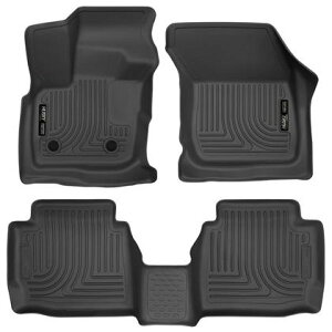 �yUSA�݌ɂ���z Husky Liners 17 �t�H�[�h Fusion / 17 Lincoln MKZ �u���b�N �t�����g and 2nd Row �t���A���C�i�[ hsl98791 JP�X