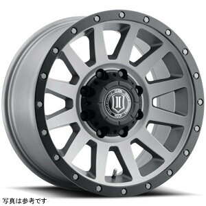 yUSA݌ɂz ICON Compression HD 18x9 8x170 6mm ItZbg 5.25in BS Titanium zC[ ico2018908152TT JPX
