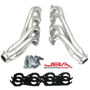 �yUSA�݌ɂ���z JBA 01�N-03�N Gm Truck 8.1L BBC w/o EGR/A.I.R. 1-3/4in Primary �V���o�[ Ctd Cat4Ward Header jba1860SJS JP�X