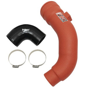 �yUSA�݌ɂ���z Injen 17-22 �t�H�[�h F250/F/350/F-450/F-550 V8-6.7L Turbo Diesel Wrnkl Red �C���^�[�N�[���[ Cold Side Piping injSES9004ICPCWR JP�X
