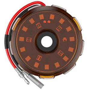 �yUSA�݌ɂ���z KC HiLiTES Cyclone V2 2.2in. LED Accessory ���C�g 5w Flood Beam (�V���O��) - Amber Lens kcl1360 JP�X