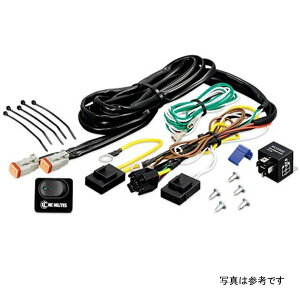 yUSA݌ɂz KC HiLiTES Wiring Harness w/40 AMP Relay & LED Rocker Switch (Up to 2 - 130w Cg) kcl6315 JPX