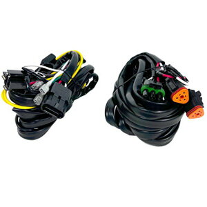 yUSA݌ɂz KC HiLiTES SlimLite 8in. LED Wiring Harness w/Switch kcl6321 JPX