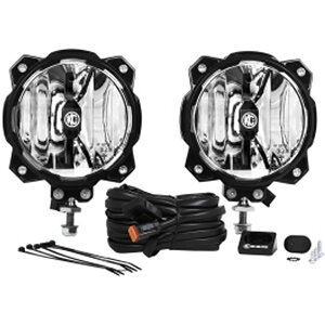 �yUSA�݌ɂ���z KC HiLiTES 6in. Pro6 Gravity LED ���C�g 20w �V���O�� Mount SAE/ECE Driving Beam (2�� Pack System) kcl91303 JP�X