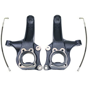 �yUSA�݌ɂ���z MaxTrac 15-16 �V�{���[ Colorado 2WD 4in �t�����g Lift Spindles w/Extended DOT Compliant Brake Lines mxt700440 JP�X