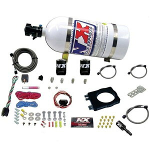 �yUSA�݌ɂ���z Nitrous Express �_�b�W Hemi Nitrous Plate �L�b�g (50-400HP) w/10lb �{�g�� nex20944-10 JP�X