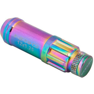 yUSA݌ɂz NRG 700V[Y M12 X 1.25 Steel Lug Nut w/Dust Cap Cover Set 21 Pc w/Locks & Lock Socket - Neochrome nrgLN-LS710MC-21 JPX