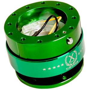 �yUSA�݌ɂ���z NRG Quick Release Gen 2.0 - �O���[�� Body / �O���[�� Ring nrgSRK-200GN JP�X