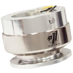 �yUSA�݌ɂ���z NRG Quick Release Gen 2.0 - �V���o�[ Shiny Body / Brushed �V���o�[ Ring nrgSRK-200SSL JP�X