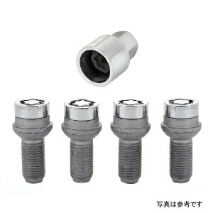 �yUSA�݌ɂ���z McGard �z�C�[�� Lock �{���g�Z�b�g - 4pk. (Radius Seat) M14X1.5 / 17mm Hex / 27.0mm Shank Length - �N���[�� mcg28174 JP�X