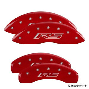 �yUSA�݌ɂ���z MGP 4 Caliper Covers Engraved �t�����g & ���� Gen 5/RS ���b�h �t�B�j�b�V�� �V���o�[ ch mgp14033SRS5RD JP�X