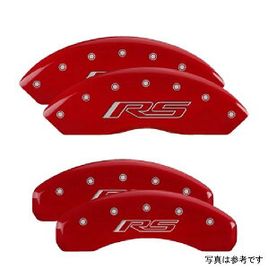 �yUSA�݌ɂ���z MGP 4 Caliper Covers Engraved �t�����g & ���� Gen 5/RS ���b�h �t�B�j�b�V�� �V���o�[ ch mgp14240SRS5RD JP�X