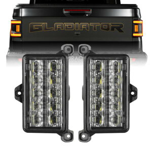 �yUSA�݌ɂ���z Oracle ���C�e�B���O �W�[�v Gladiator JT Dual Reverse LED Flush Tail���C�g - Amber/White SEE WARRANTY orl5915-JT-023 JP�X