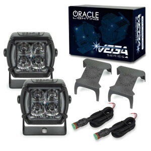 �yUSA�݌ɂ���z ORACLE ���C�e�B���O Vega Series 4 LED ���C�g Pod Spot���C�g SEE WARRANTY orl5921-4-001 JP�X
