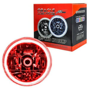�yUSA�݌ɂ���z Oracle Pre-Installed ���C�g 5.75 IN. Sealed Beam - ���b�h Halo SEE WARRANTY orl6904-003 JP�X