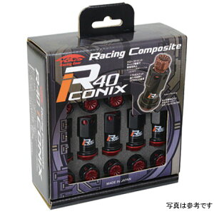 �yUSA�݌ɂ���z Project Kics 16+4 locks �u���b�N R40 Iconix W/ Plastic Cap (�u���b�N) - 12X1.25 pjkWRIF13KK JP�X