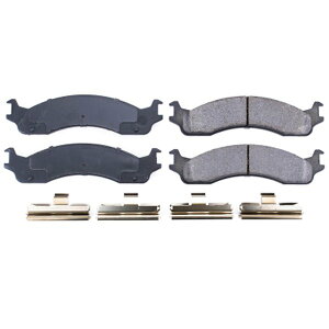 �yUSA�݌ɂ���z Power Stop 1998 �_�b�W B2500 �t�����g Z17 Evolution Ceramic �u���[�L�p�b�h w/Hardware psb17-655 JP�X