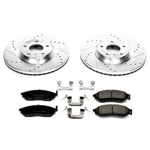 �yUSA�݌ɂ���z Power Stop 08�N-12�N Infiniti EX35 �t�����g Z23 Evolution Sport �u���[�L �L�b�g psbK112 JP�X