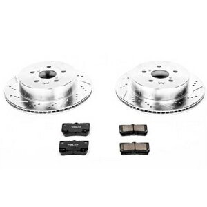 �yUSA�݌ɂ���z Power Stop 2006 Lexus GS300 ���� Z23 Evolution Sport �u���[�L �L�b�g psbK2977 JP�X
